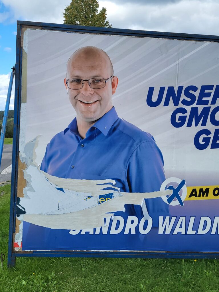 Gemeinderatswahl Lockenhaus Vandalen